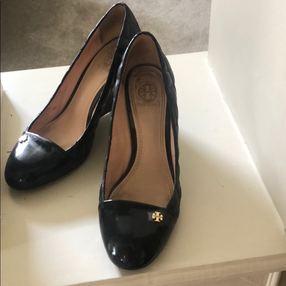 Tory Burch quilted wedge